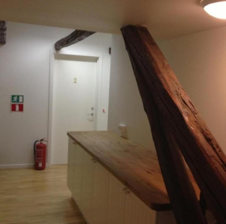 Kirke Saby Forsamlingshus Motel Eksteriør bilde